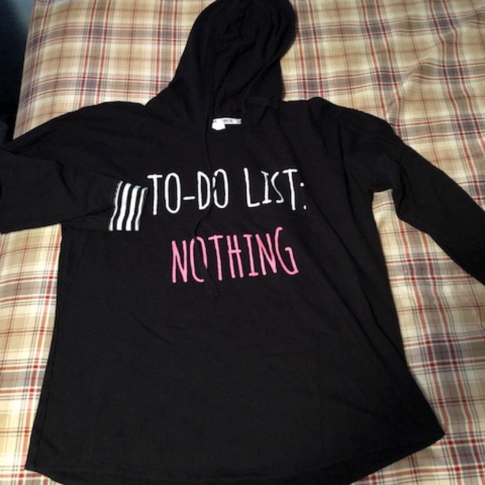 Hooded top